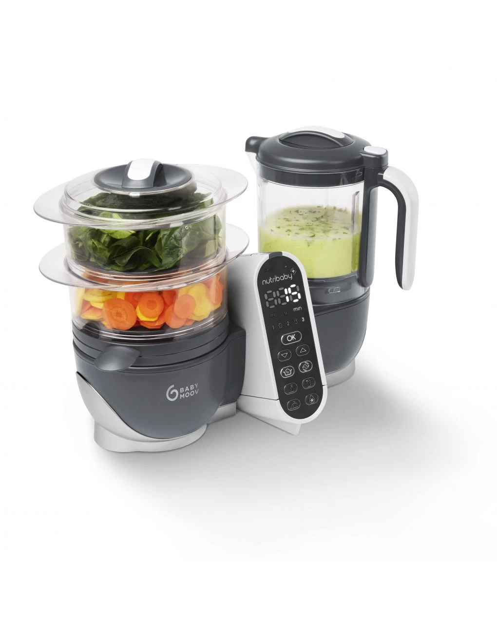 Cuocipappa Nutribaby (+) Grigio - Babymoov - immagine 9