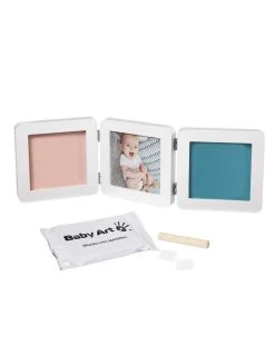 Baby Art Portafoto My Baby Touch Doppio - Bianco