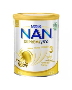 Nestlé Nan Supremepro 3, Da 12 Mesi. Latte Di Crescita In Polvere, Latta Da 800g