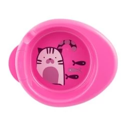 Piatto Pappa Calda 6m+ Rosa