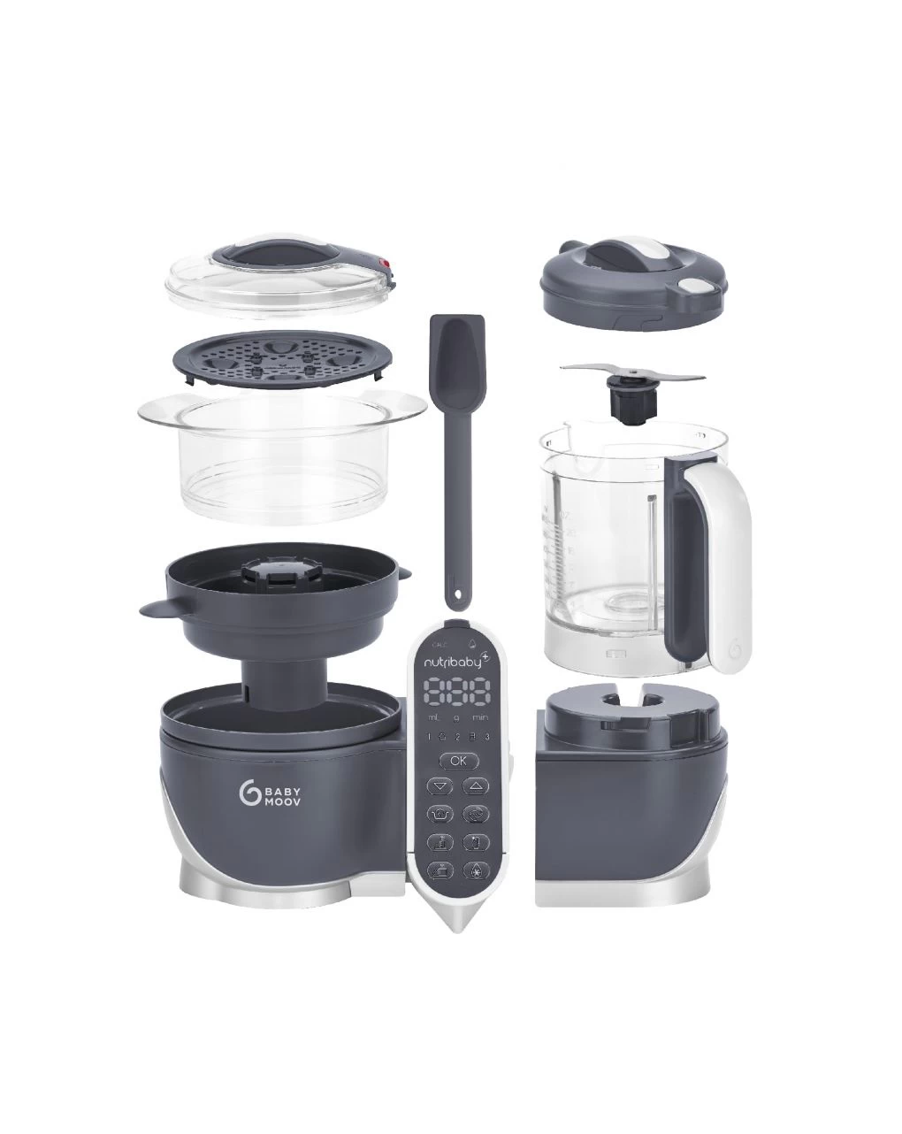 Cuocipappa Nutribaby (+) Grigio - Babymoov - immagine 15