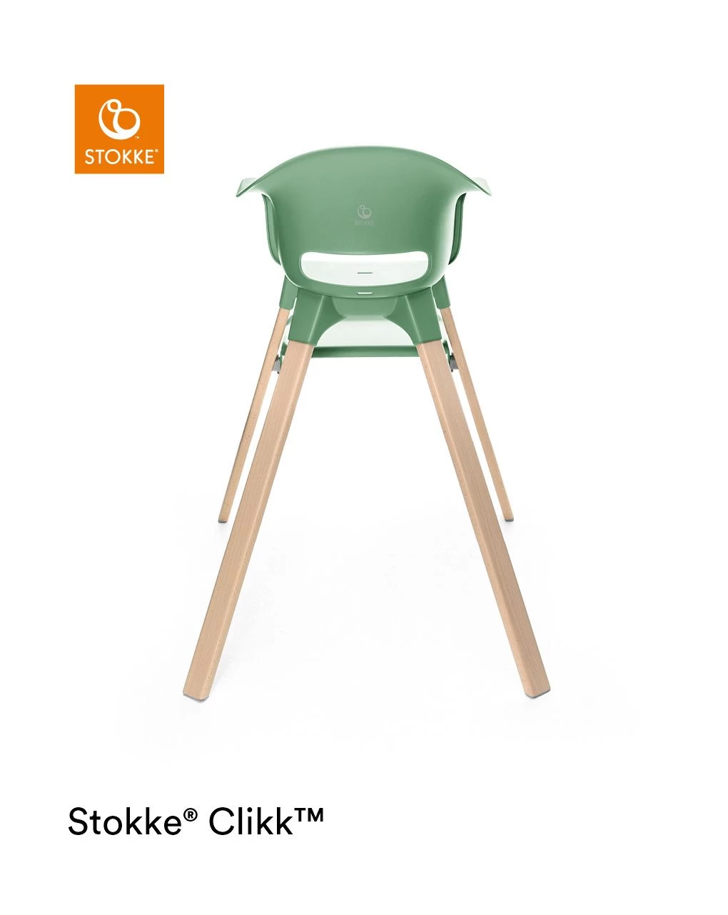 Stokke® Clikk™ High Chair - Clover Green - immagine 5