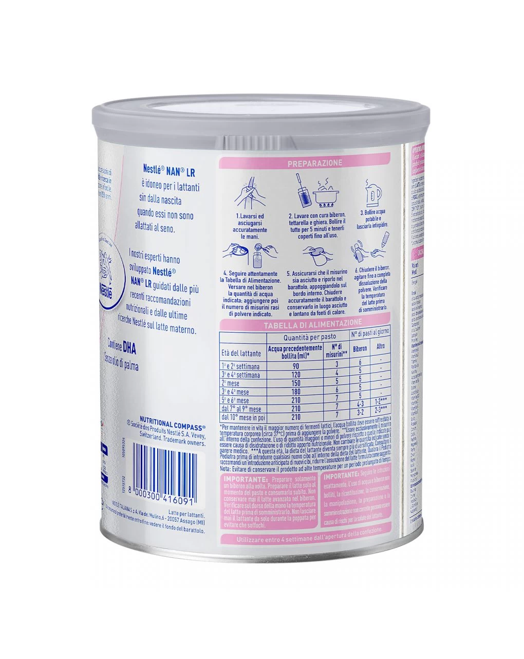 Nestle’ – Nan Lr Polvere 800gr - immagine 4