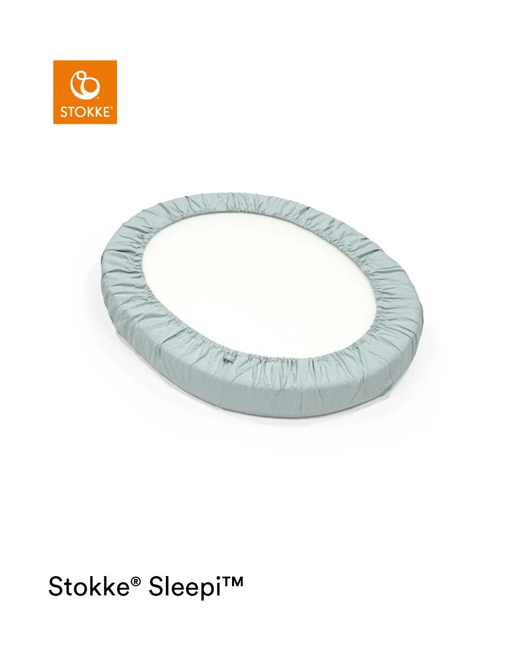 Lenzuolo Per Lettino Sleepi™ Mini Dots Sage - Stokke®