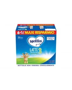 Mellin - Latte Mellin Crescita 3 Liquido 6x1l