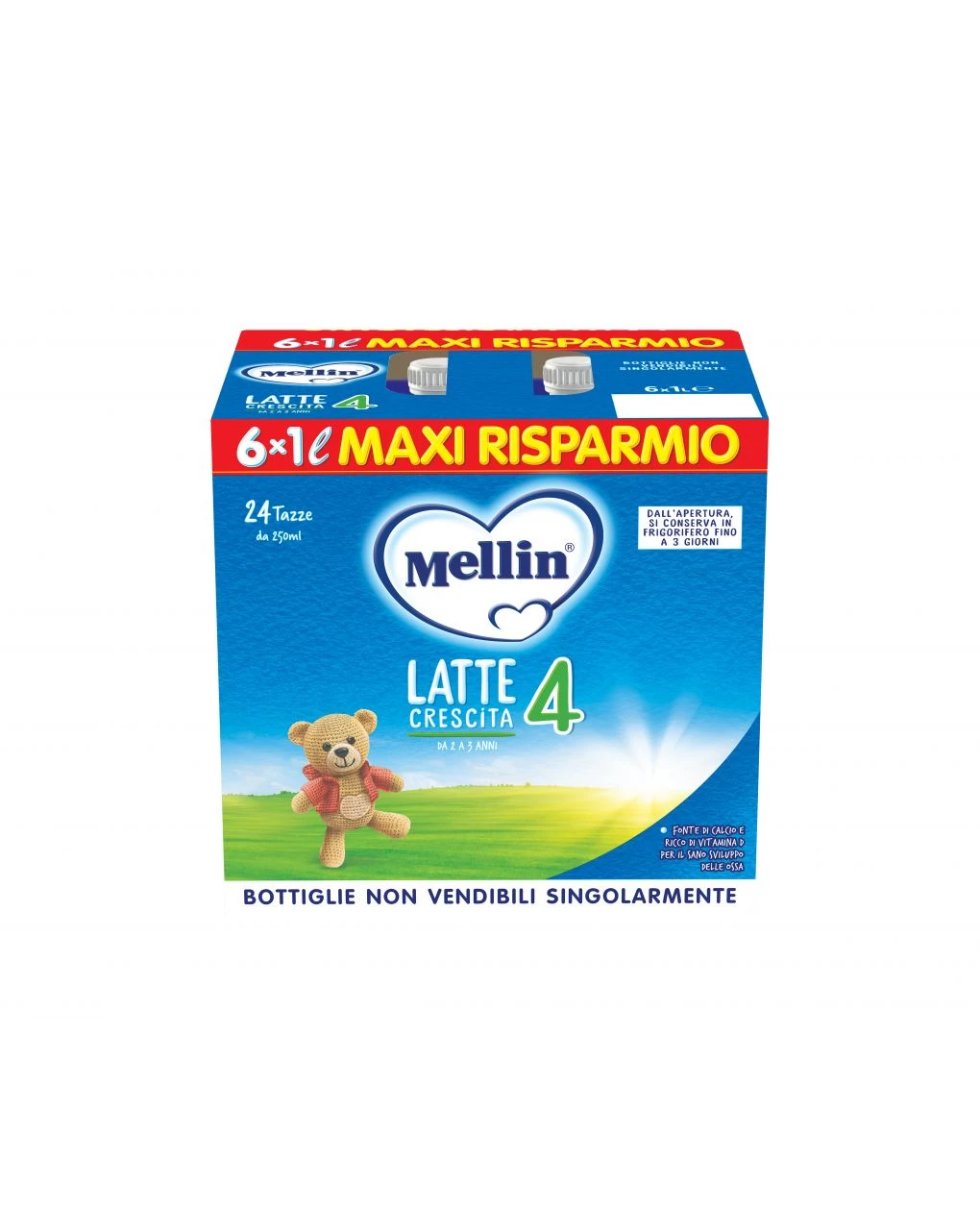 Mellin - Latte Mellin Crescita 4 Liquido 6x1l