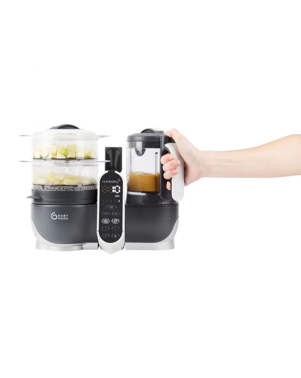 Cuocipappa Nutribaby (+) Grigio - Babymoov - immagine 12