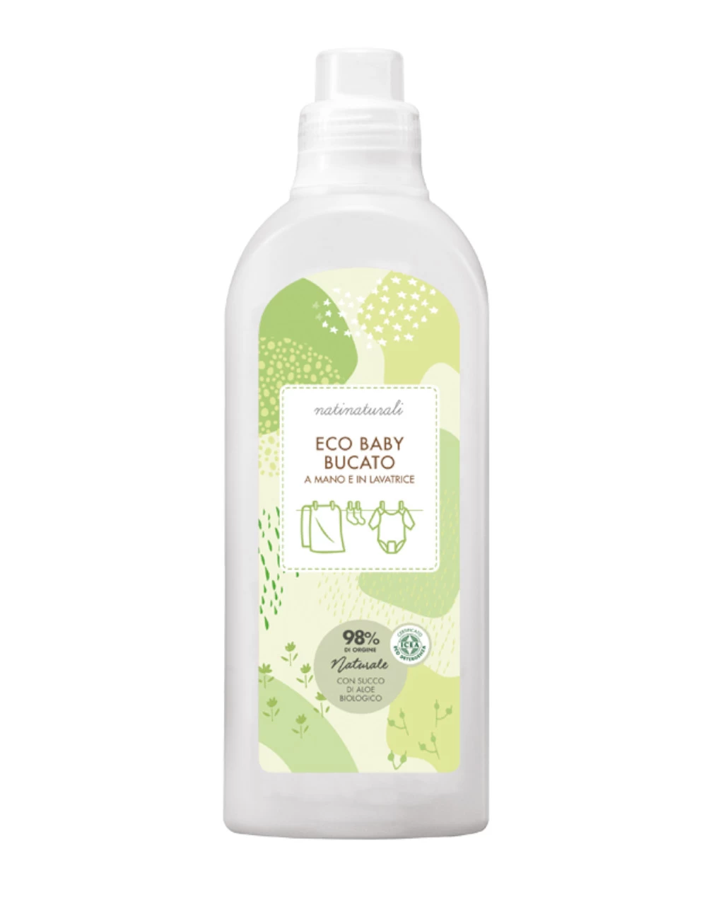 Ecobaby Bucato 1000 Ml A Mano E In Lavatrice