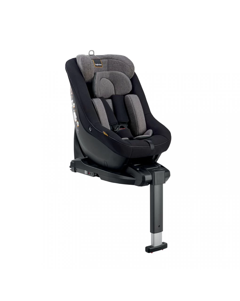 Seggiolino Auto Darwin Next Stage I-size - Vulcan Black 40-105 Cm - Inglesina
