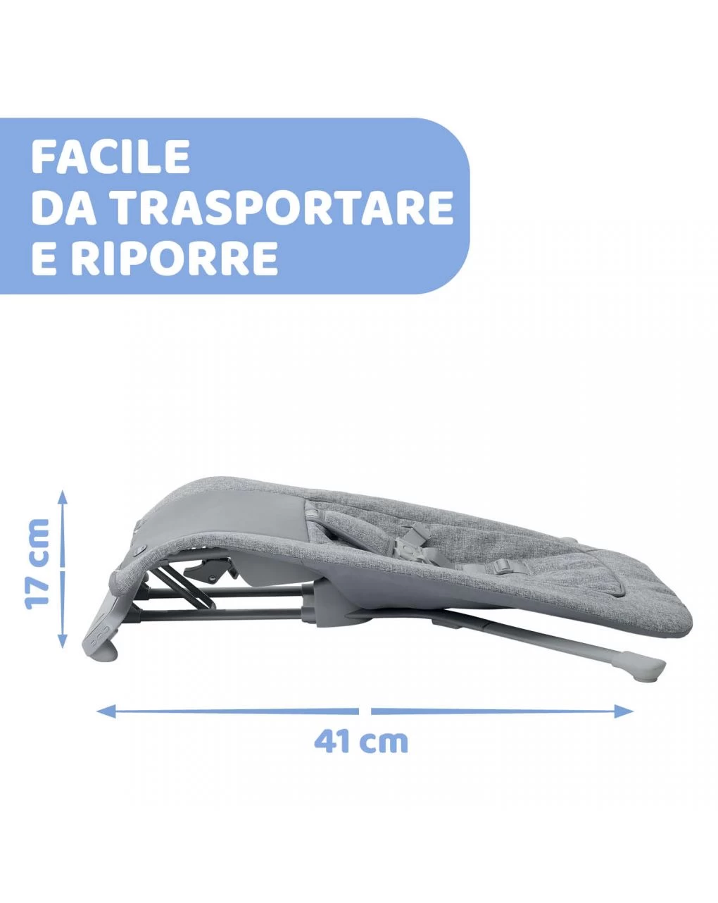 Sdraietta Rhythm'n'sound Ash Grey - Chicco - immagine 5