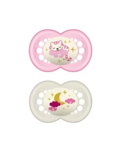 Succhietti Original Night 6+ Caucciù Conf. Doppia Luna/stelle