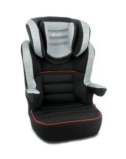 Seggiolino Auto Indianapolis Fix (gruppo 2/3) Grigio/nero Con Bordo Rosso - Giordani