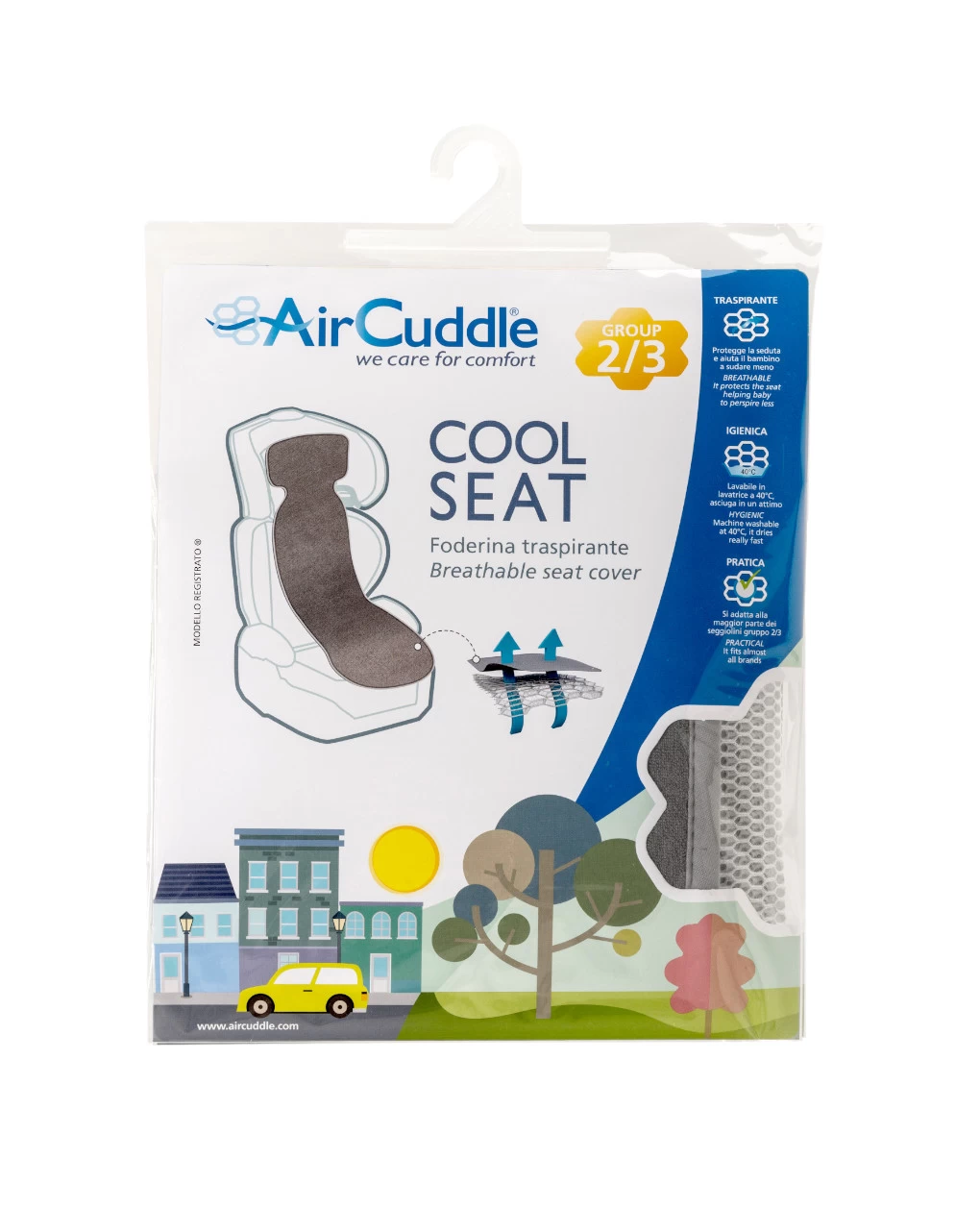Cool Seat Foderina Grigia Gruppo 2/3 - Aircuddle - immagine 3