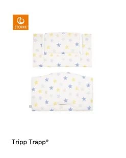 Tripp Trapp® Classic Cushion Stars Multi Ocs Cuscino Per Seggiolone, Morbido E Avvolgente Per Il Tuo Bambino
