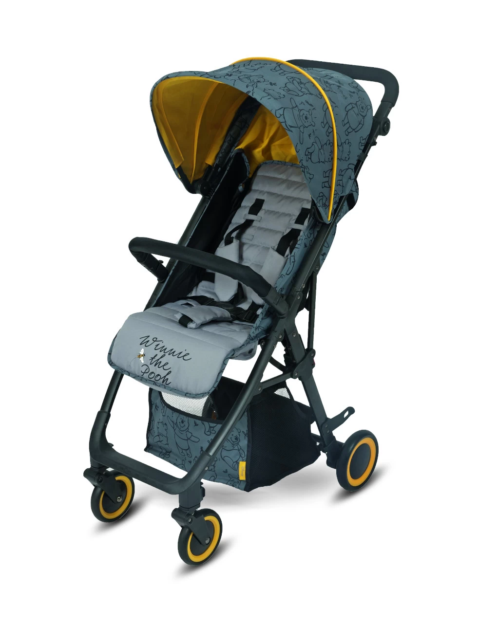 Passeggino Manhattan 2.0 Winnie The Pooh Grigio E Giallo - Giordani
