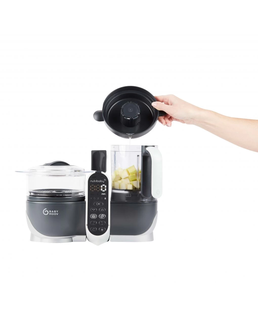 Cuocipappa Nutribaby (+) Grigio - Babymoov - immagine 10