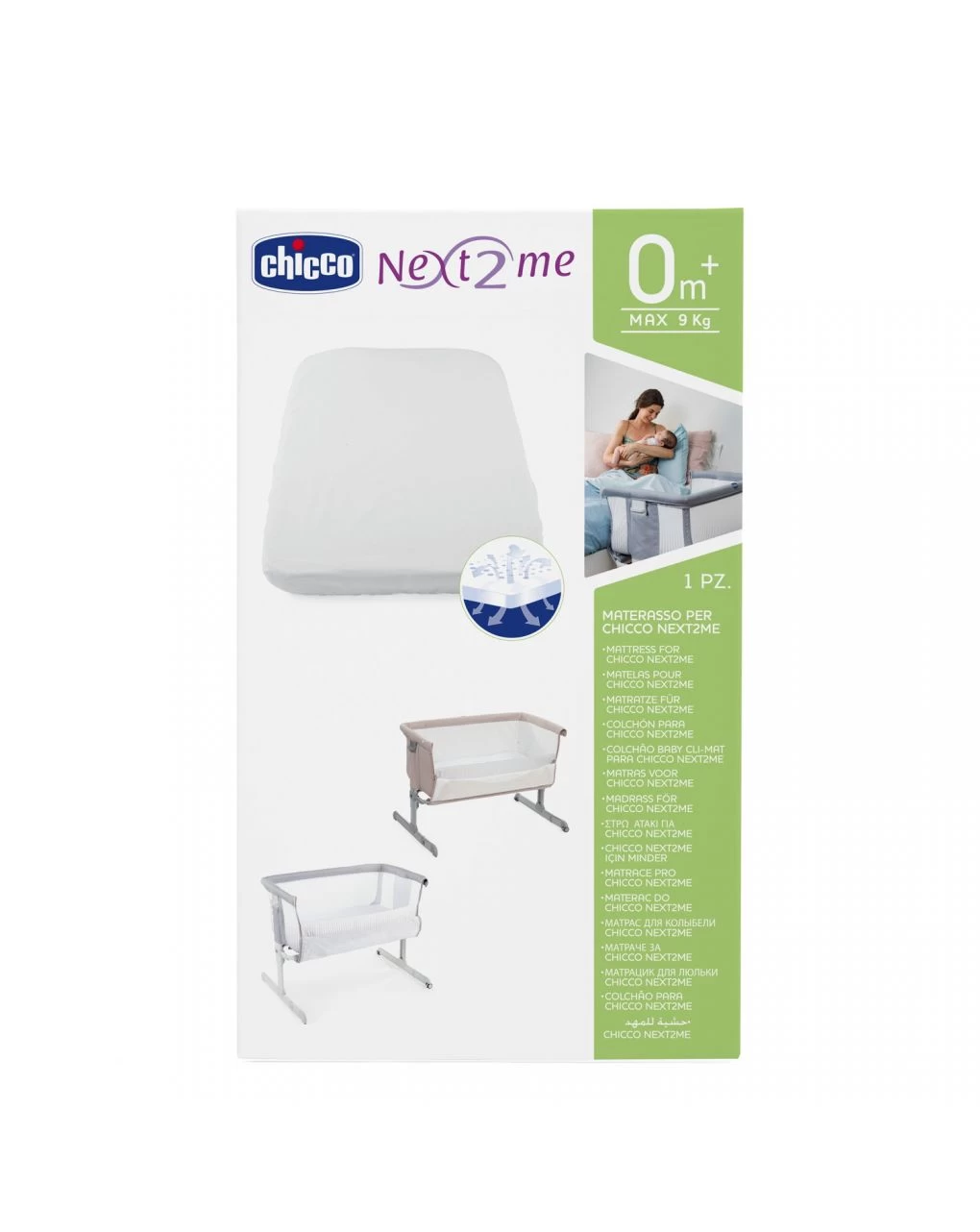 Materasso Per Next 2 Me Standard Bianco - immagine 2