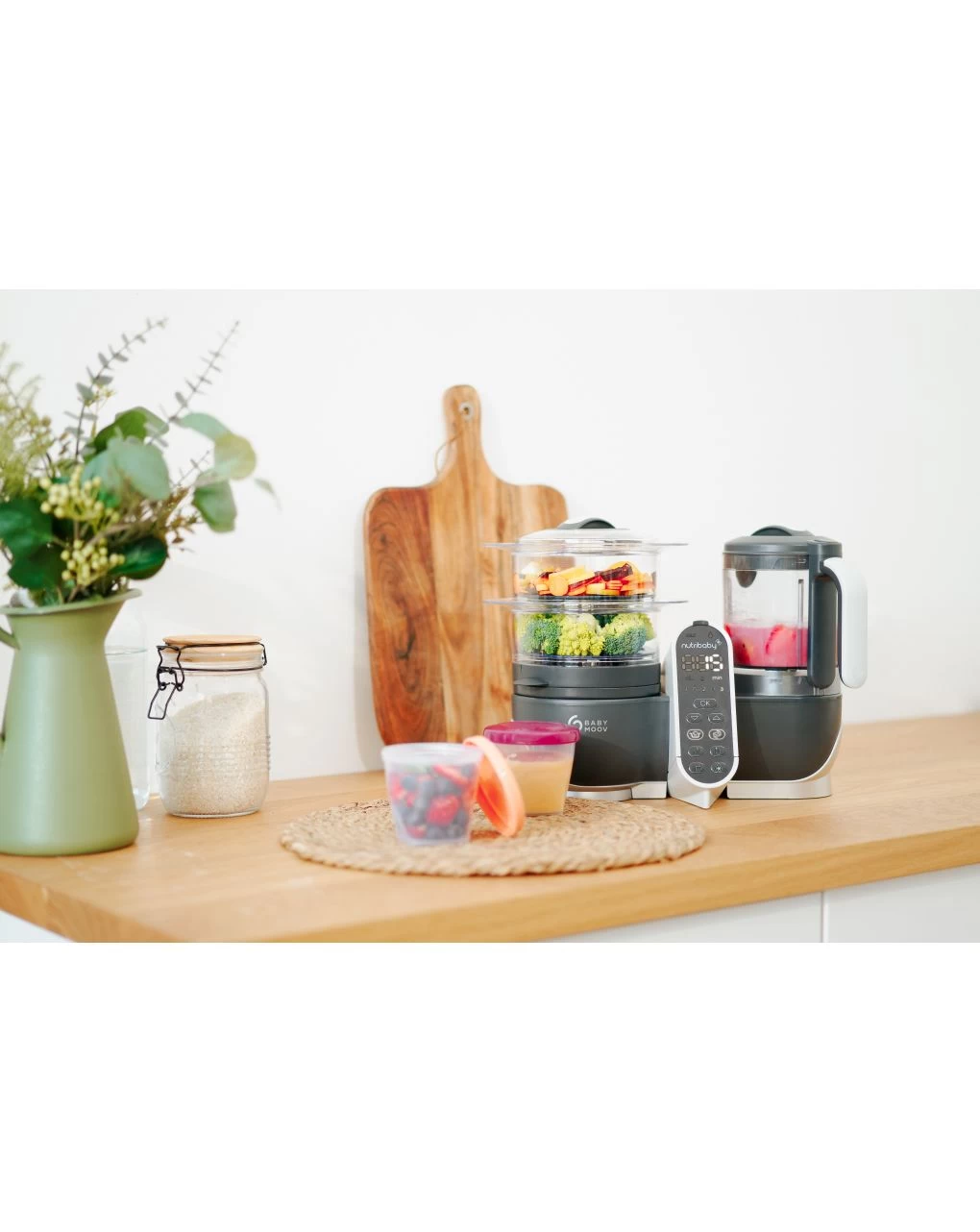 Cuocipappa Nutribaby (+) Grigio - Babymoov - immagine 4