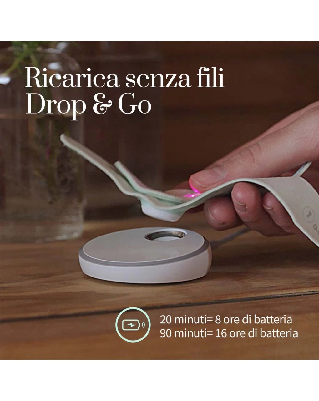 Smart Sock 3 - Baby Monitor Intelligente Blu Avio - Owlet - immagine 5