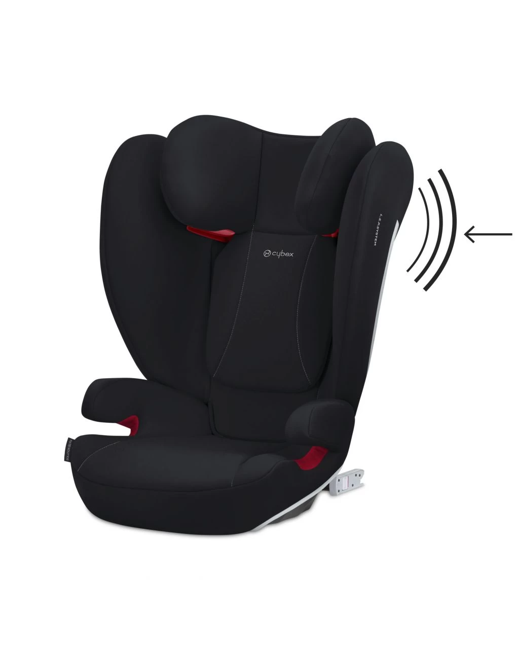Seggiolino Auto Solution B2-fix Volcano Black (gr. 2/3) - Cybex - immagine 3