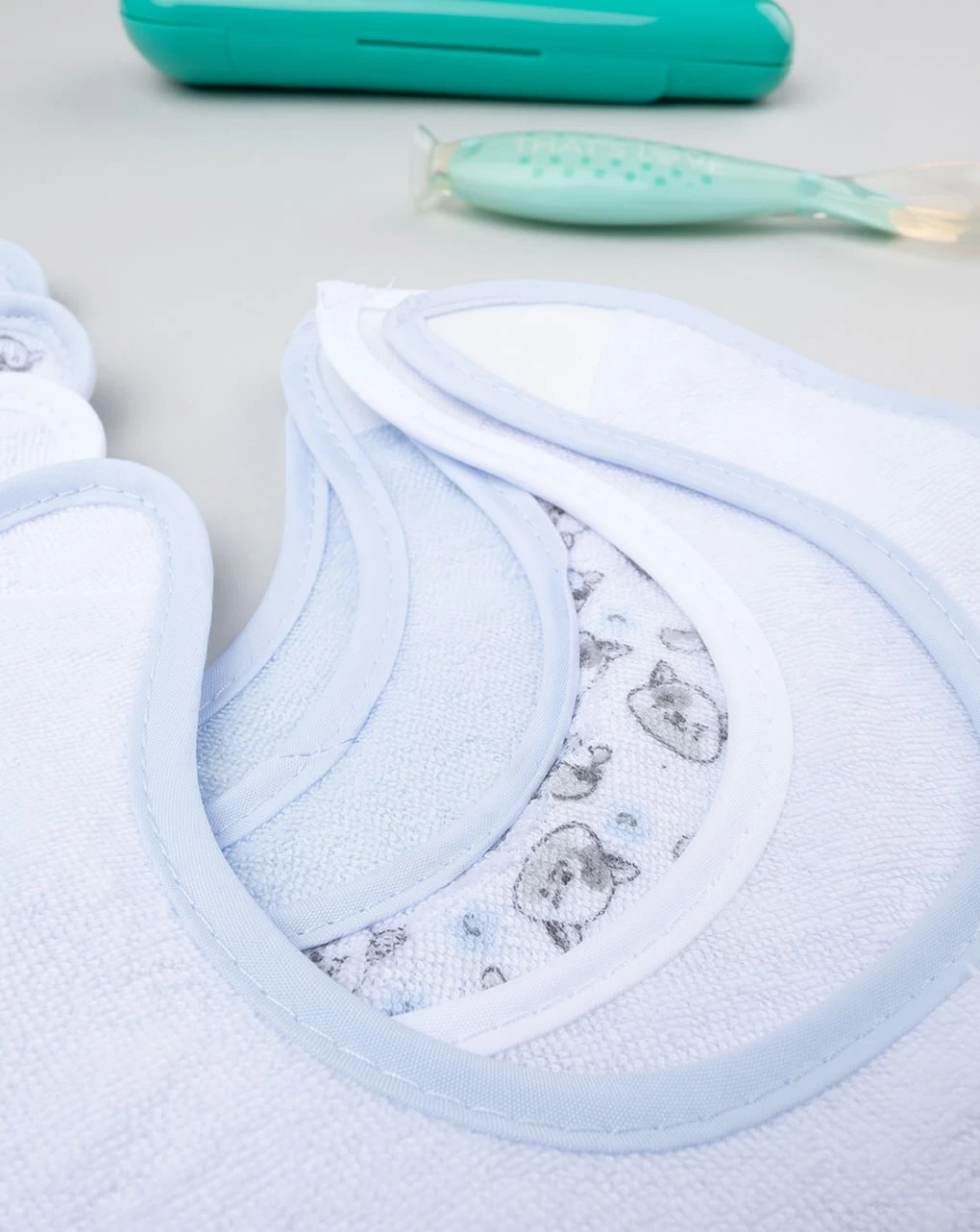 Pack 5 Bavaglini Plastificati - immagine 3