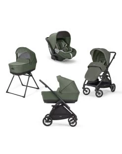 Electa System Quattro Con Seggiolino Cab E Telaio Colore Tribeca Green - Inglesina