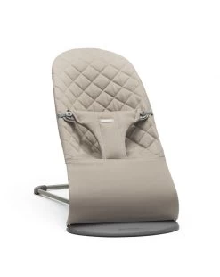 Sdraietta Bliss In Cotone Trapunto Classico Colore Grigio Sabbia - Babybjörn