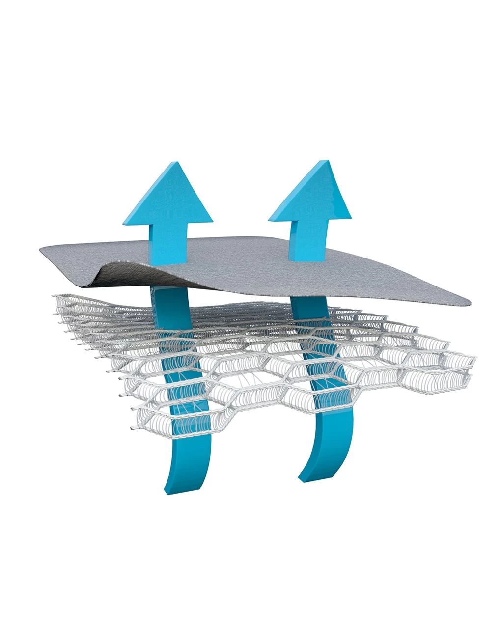 Foderina Universale Per Passeggino Colore Rosso - immagine 2