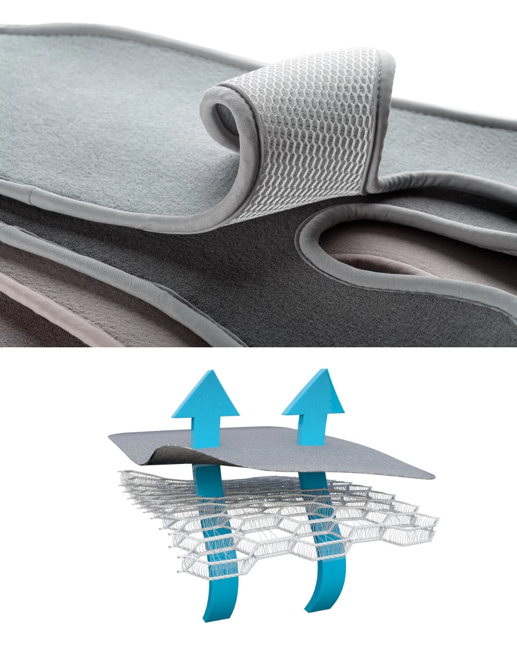 Cool Seat Foderina Grigia Gruppo 2/3 - Aircuddle - immagine 2