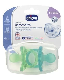 Gommotto Physio Silicone Bimbo 16/36 Mesi 2pezzi - Chicco