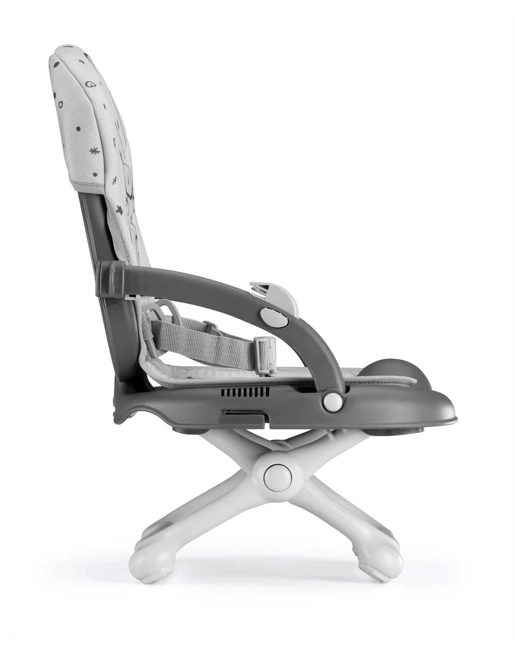 Rialzo Da Sedia Smarty Pop Con Imbottitura Teddy Grigio 2023 - Cam - immagine 4