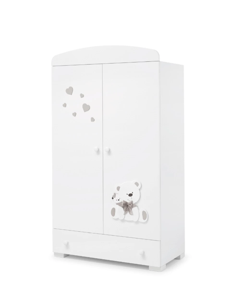 Armadio Tato Bianco/tortora