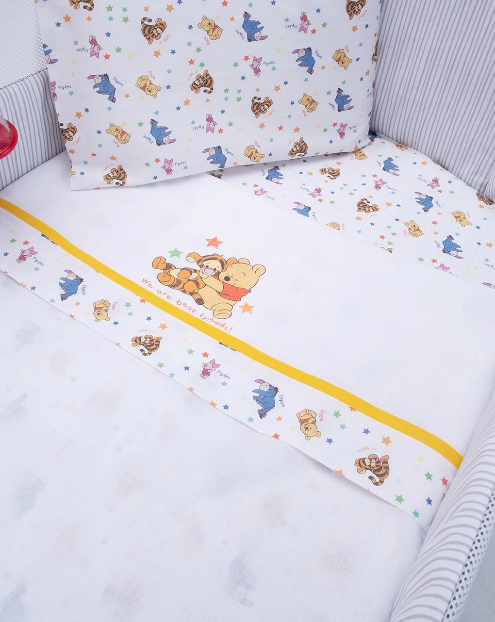 Set Universale Culla Girl "winnie The Pooh" - immagine 2