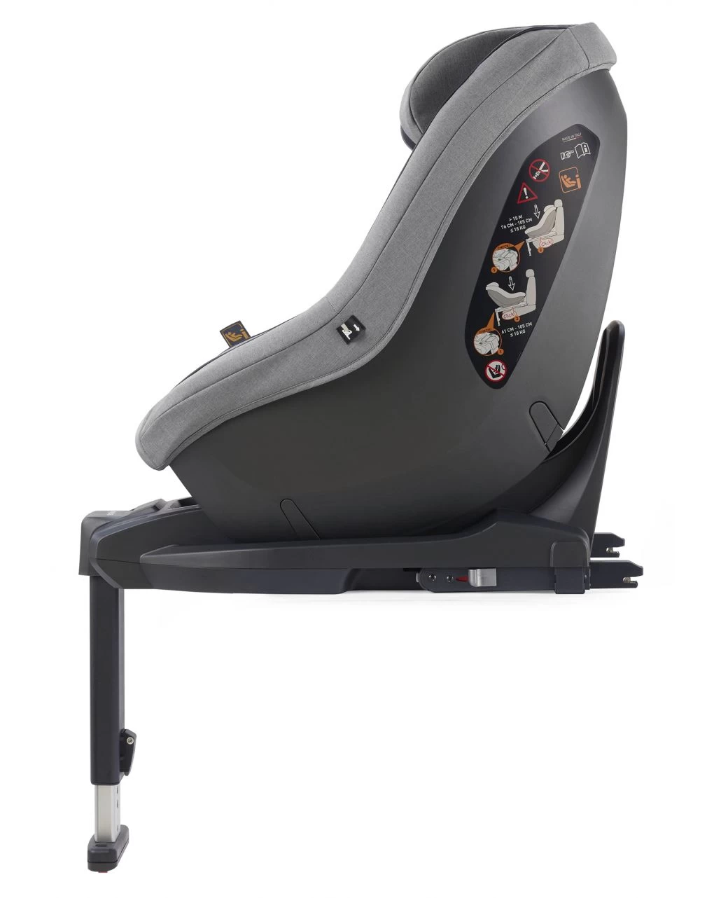 Seggiolino Auto Darwin Toddler I-size Colore Kensington Grey 61-105 Cm - Inglesina - immagine 4