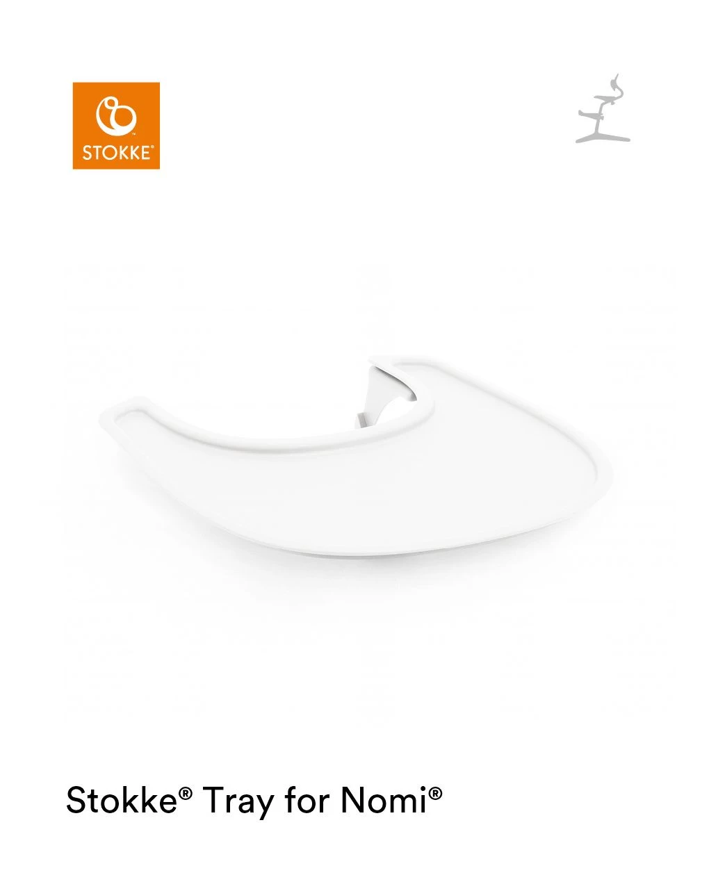 Vassoio White Stokke® Per Nomi® - Stokke - immagine 2