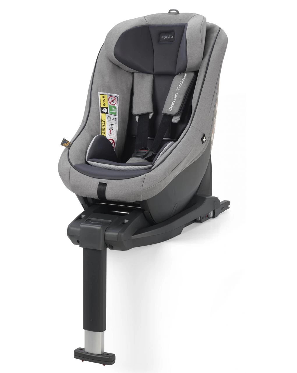Seggiolino Auto Darwin Toddler I-size Colore Kensington Grey 61-105 Cm - Inglesina - immagine 5