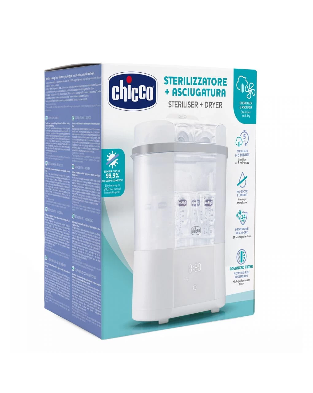 Chicco - Sterilizzatore + Asciugatura - immagine 3
