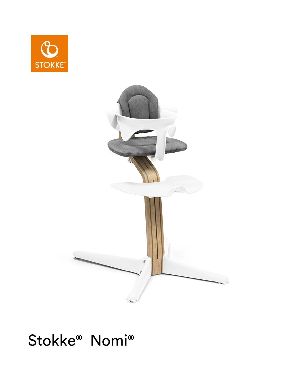 Sedia Nomi® Oak White - Stokke® - immagine 3