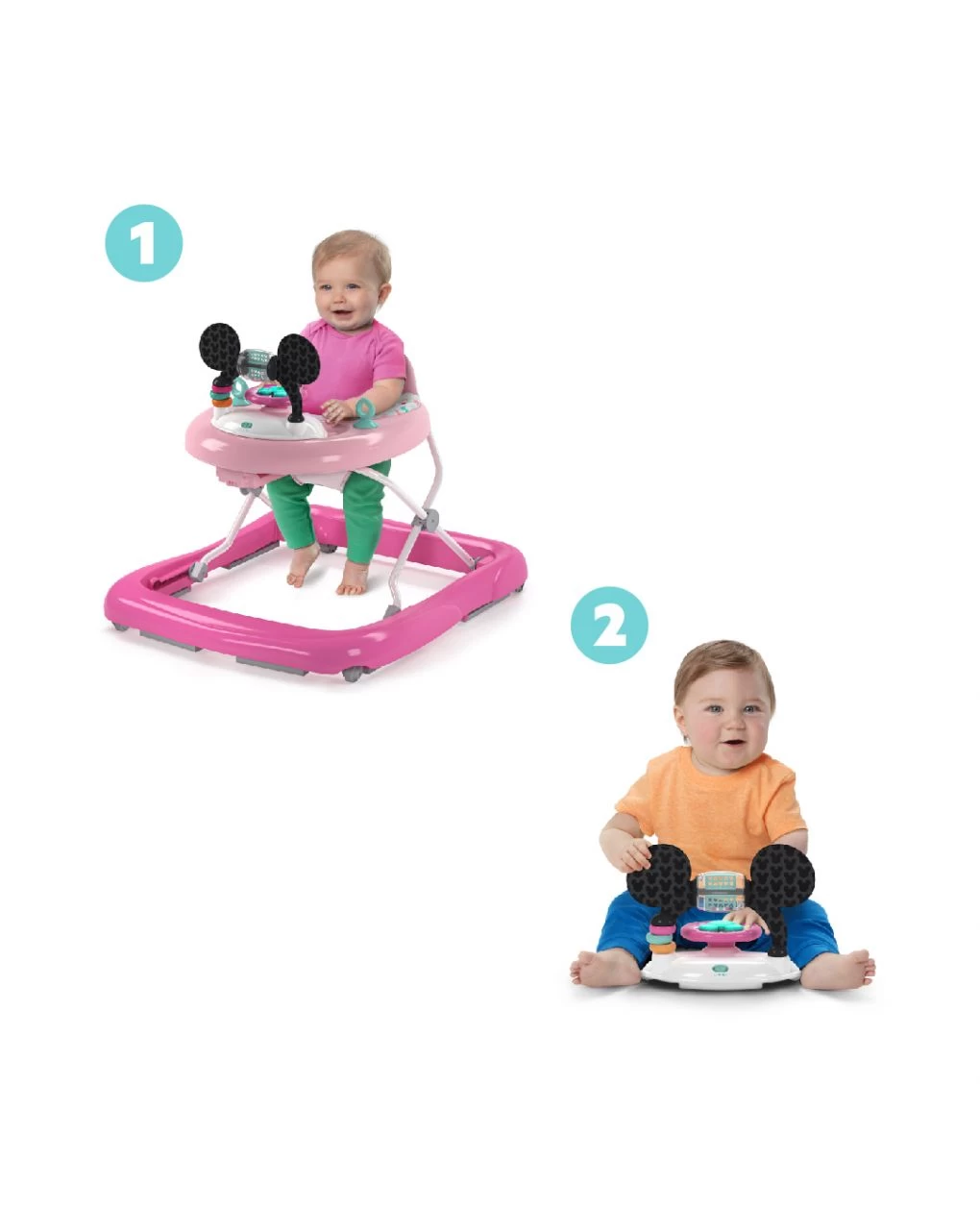 Minnie Mouse Tiny Trek™ Walker, Forever Besties™, 2-in-1 Walker - immagine 2