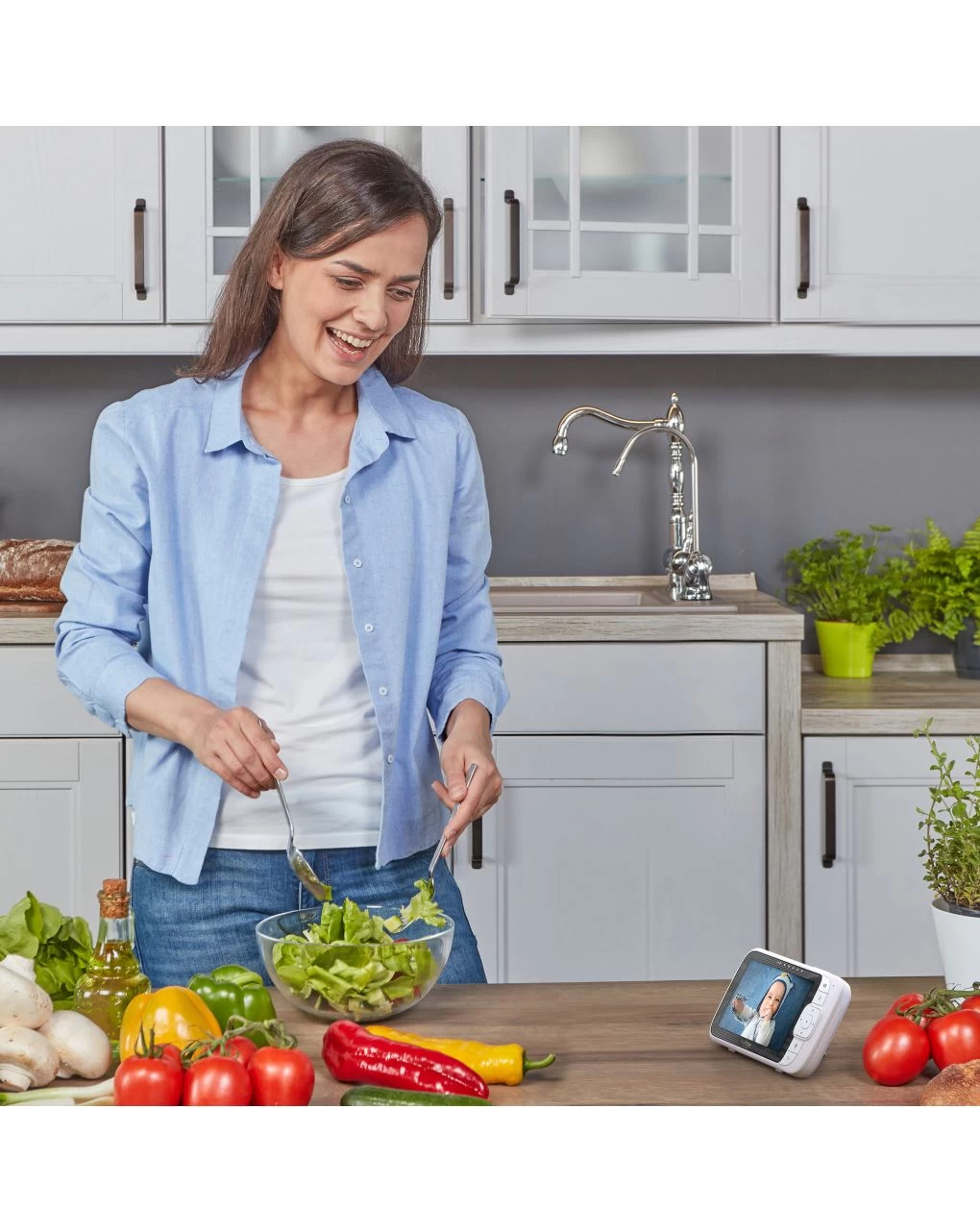 Video Monitor Hubble Nursery Pal Link Premium 5" - Hubble Connected - immagine 4