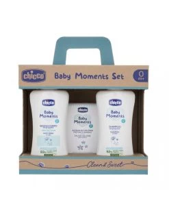 Baby Moments Set 1 Bagno Corpo Shampoo E Colonia - Chicco