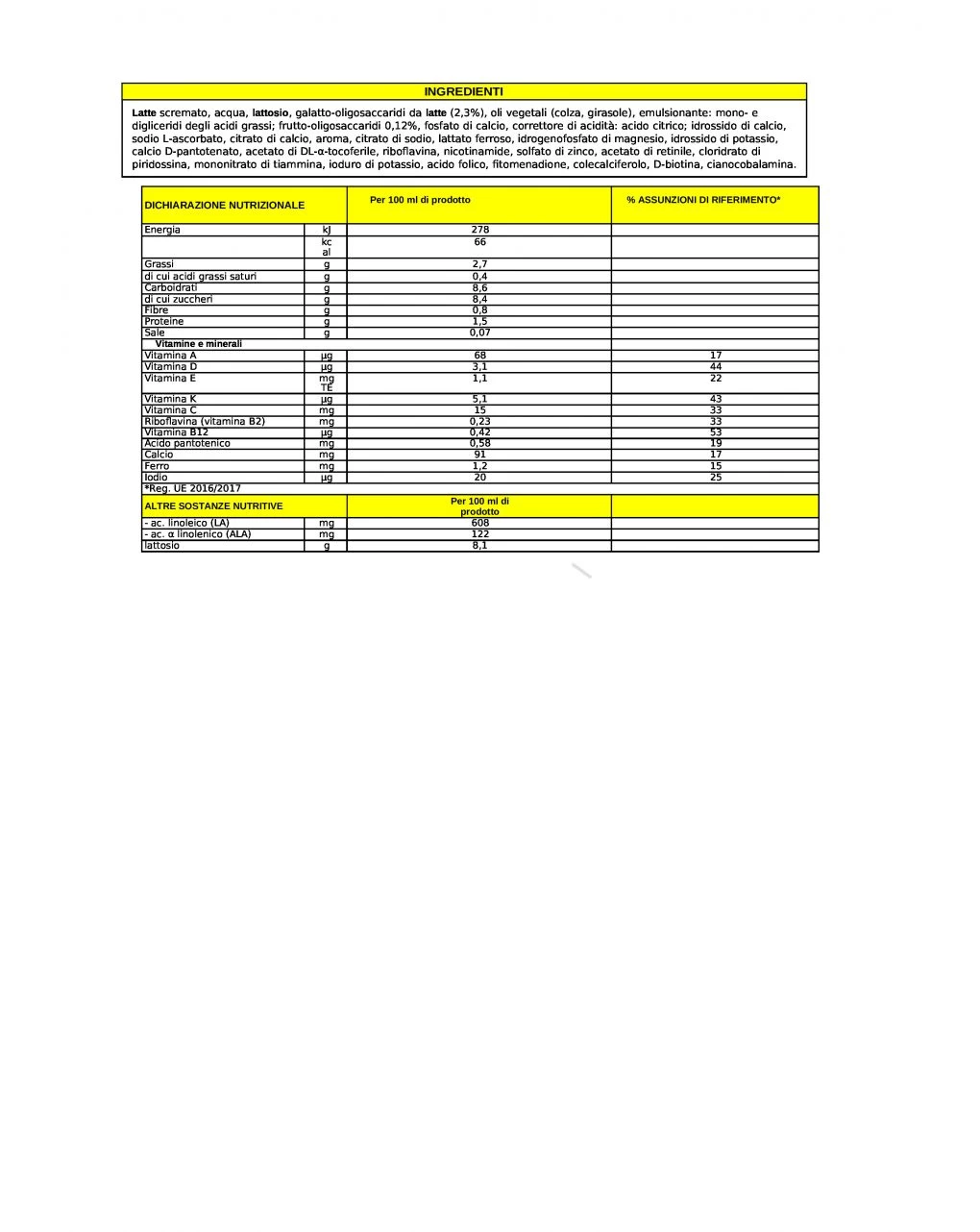 Mellin - Latte Mellin Crescita 3 Liquido 6x1l - immagine 2