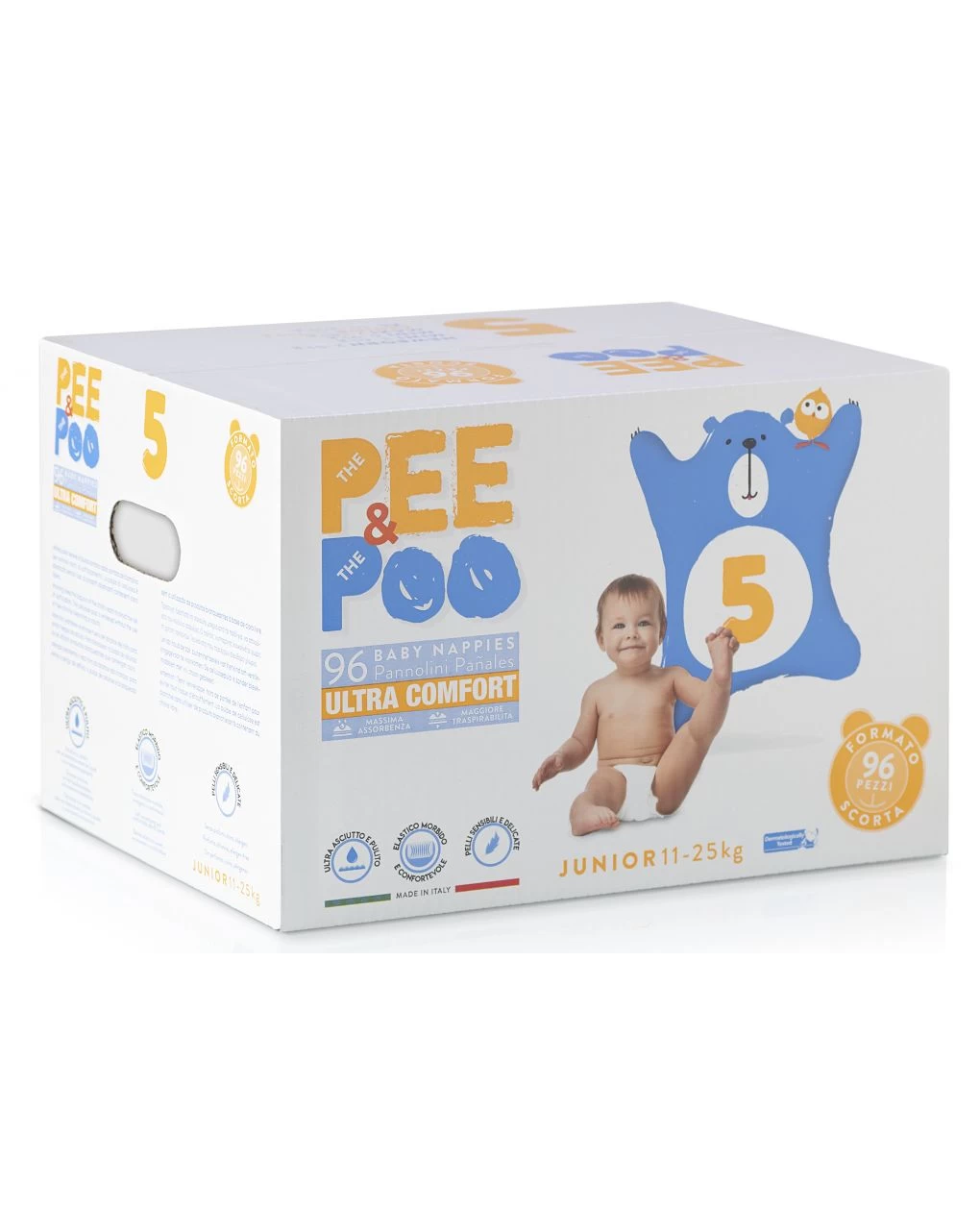 Pee&poo - Jumbo Junior Tg5 96 Pz - immagine 2
