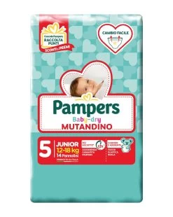 Pampers Baby Dry Mutandino Junior (12-18kg) - 14 Pz