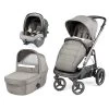 Trio Veloce Tc Slk Con Culla Grande City Grey - Peg Perego