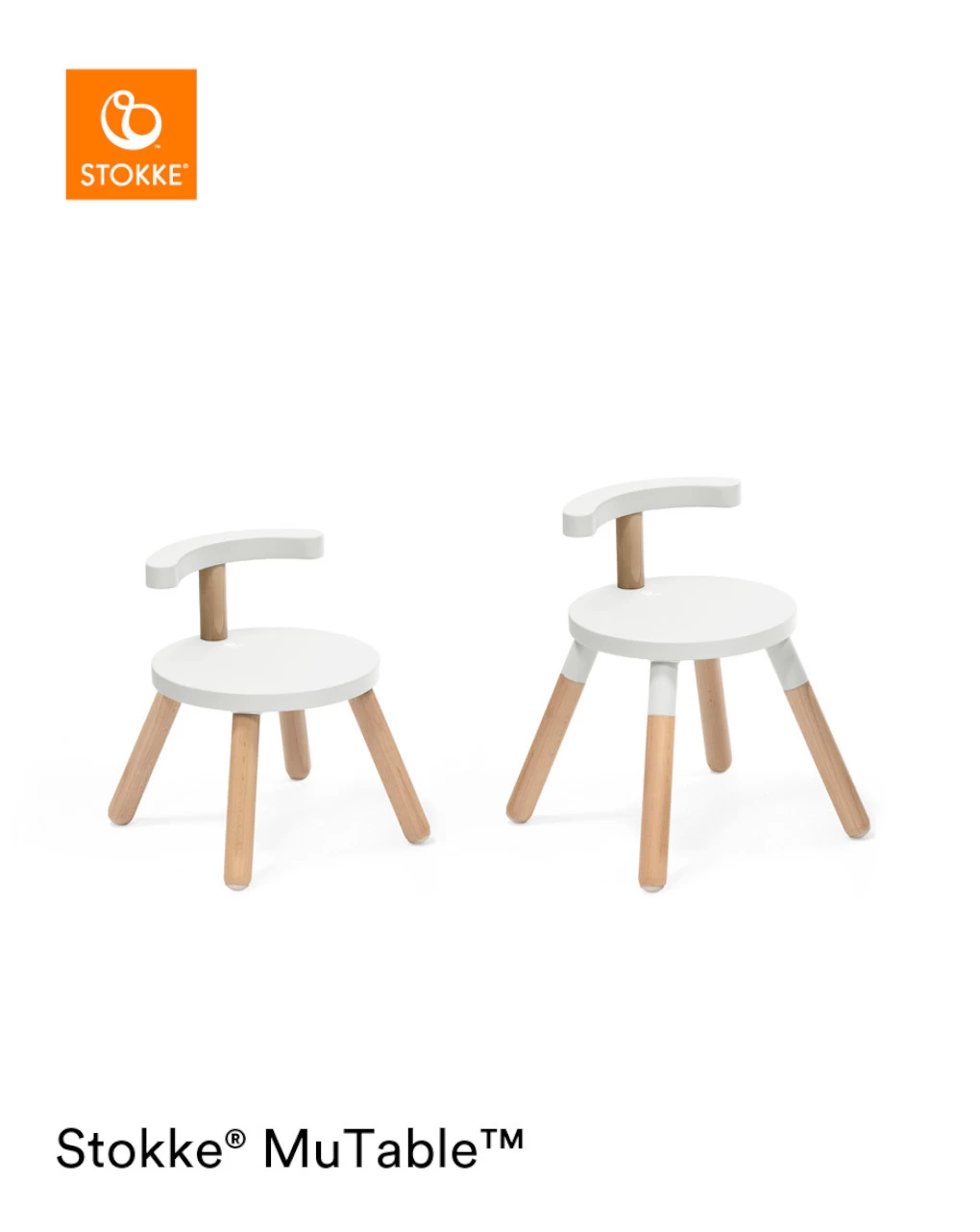 Sedia Stokke® Mutable™ V2 White - immagine 3