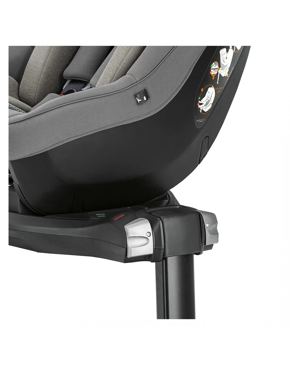 Seggiolino Auto Marco Polo 360° I-size - Stone Grey 40-105 Cm - Inglesina - immagine 2