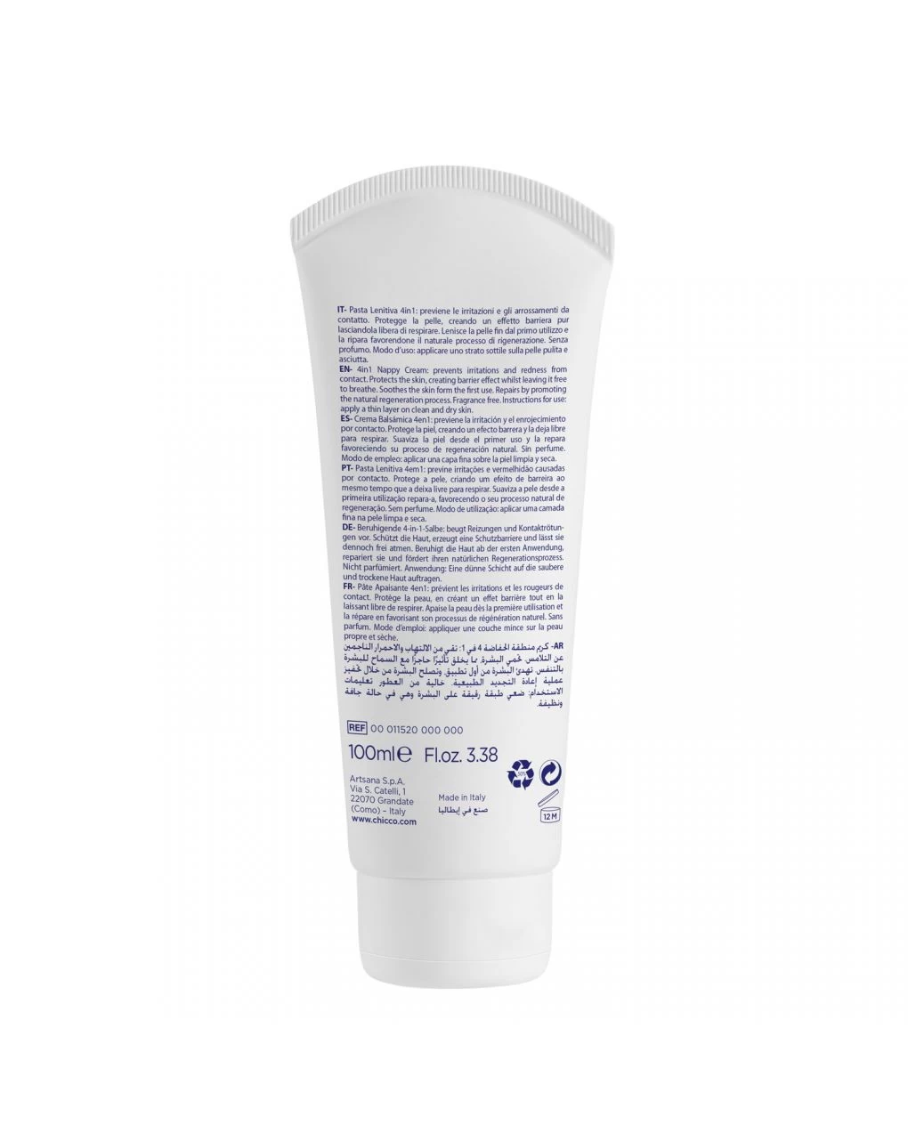 Pasta Lenitiva 4in1 Natural Sensation 100ml - Chicco - immagine 2